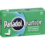 panadol junior 250 mg, 10zp