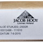 Jacob Hooy Aloe Stukjes, 250 gram