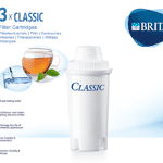 Brita Waterfilterpatroon Classic 3-pack, 1 stuks