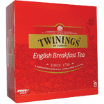 Twinings English Breakfast Envelop, 100 stuks