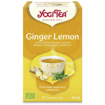 Yogi Tea Ginger Lemon Munt Bio, 17 stuks