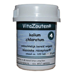 Vitazouten Kalium Muriaticum/chloratum Vitazout Nr. 04, 120 tabletten