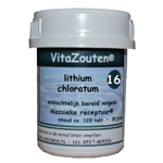Vitazouten Lithium Chloratum Vitazout Nr. 16, 120 tabletten