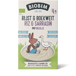 Biobim Baby Rijst & Boekweit 4 Maanden Bio, 200 gram