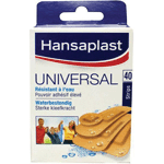 Hansaplast Water Resistant Universal Strips, 40 stuks