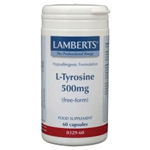 lamberts l-tyrosine 500mg, 60 capsules
