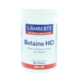 lamberts betaine hcl 324 mg / pepsine 5 mg, 180 tabletten