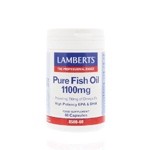 lamberts pure visolie 1100mg omega 3, 60 capsules