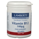 lamberts vitamine b12 100mcg, 100 tabletten