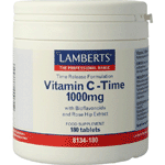 Lamberts Vitamine C 1000 Time Release & Bioflavonoiden, 180 tabletten