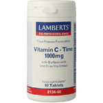 Lamberts Vitamine C 1000 Time Release & Bioflavonoiden, 60 tabletten