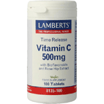 Lamberts Vitamine C 500 Time Released & Bioflavonoiden, 100 tabletten