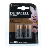 Duracell Batterij 123/2, 2 stuks