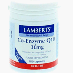 Lamberts Co Enzym Q10 30 Mg, 180 Veg. capsules