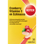 Roter Cranberry Vitamine C & Echinacea, 30 tabletten