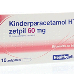 healthypharm paracetamol kind 60mg, 10zp