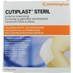 cutiplast steril 10 x 8cm, 5 stuks