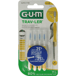 gum trav-ler rager 1.3mm (geel), 4 stuks