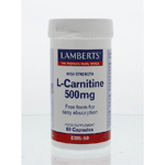 lamberts l-carnitine 500mg, 60 veg. capsules