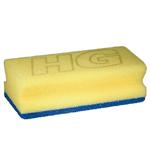 Hg Sanitairspons Blauw/geel, 1 stuks