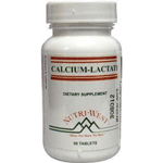 Nutri West Calcium Lactate, 90 stuks
