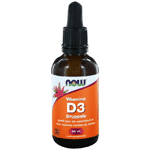 Now Vitamine D3 Druppels 400ie, 60 ml