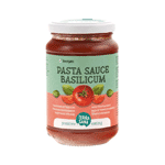 terrasana tomatensaus basilicum bio, 340 gram