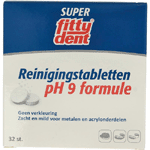 Fittydent Gebitsreinigingstabletten, 32 tabletten