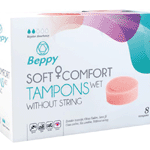 Beppy Soft+ Comfort Tampons Wet, 8 stuks