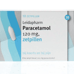 leidapharm paracetamol 120mg, 10zp