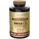 artelle omega 3 1000mg, 220 capsules