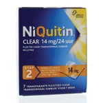 niquitin stap 2 14 mg, 7 stuks
