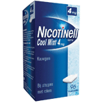 nicotinell kauwgom cool mint 4 mg, 96 stuks