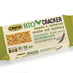 Crich Crackers Sesam Rozemarijn Bio, 250 gram