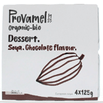 Provamel Dessert Choco Rietsuiker 125 gram Bio, 4x125 gram