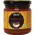 Yakso Sambal Badjak Bio, 200 gram