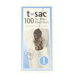 t-sac theefilters no.1, 100 stuks