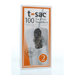 t-sac theefilters no.2, 100 stuks