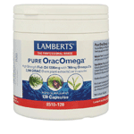 Lamberts Orac Omega (visolie), 120 capsules
