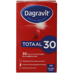 Dagravit Totaal 30 Dispenser Navul, 150 dragees