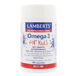 Lamberts Visolie Omega 3 For Kids, 100 capsules