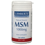 lamberts msm 1000mg, 120 tabletten