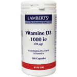 lamberts vitamine d3 1000ie/25mcg, 180 capsules