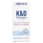 Orthica Vitamine K & D Zuigeling, 10 ml