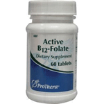 Klaire Labs Vitamine B12 Folaat Actief, 60 tabletten