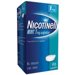 nicotinell mint 1 mg, 96 zuig tabletten