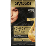 Syoss Color Oleo Intense 1-10 Zwart Haarverf, 1set
