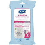 Aqua Washandjes Shampoo, 12 stuks