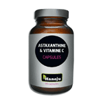 Hanoju Astaxanthine & Vitamine C, 90 capsules