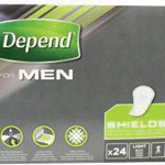 Depend Shields For Men, 24 stuks